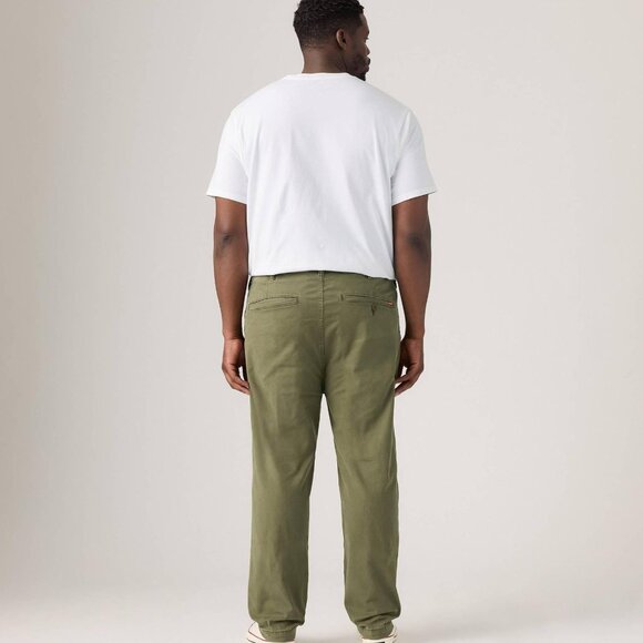 Levi s Men s Xx Standard Tapered Chino Pants Green Olive Stretch Twill 50x30 Big - Picture 3 of 16